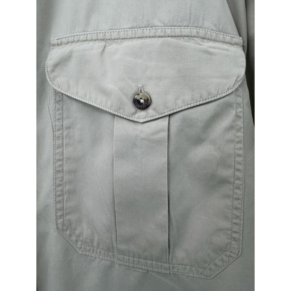 Filson Men's Classic Everyday Brown Collared Cotton Short Sleeve Button Up XXL - Picture 7 of 9